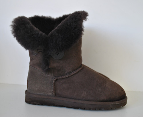 Brown suede women sheepskin - suede,