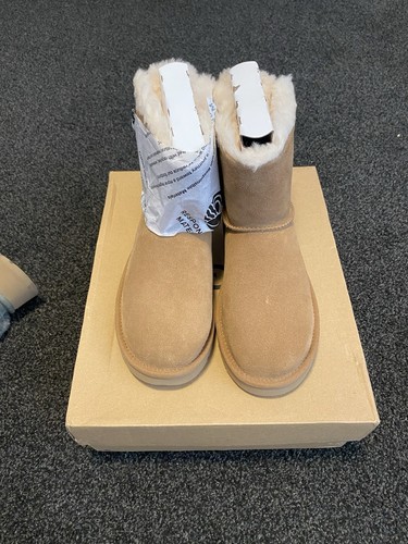 Ugg mini bailey suede - bailey, bow
