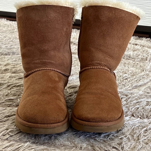 Bailey bow brown suede - brown,