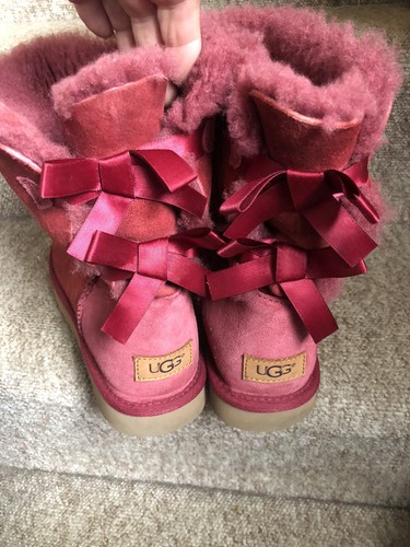 Ugg bailey bow burgundy - ugg, ii